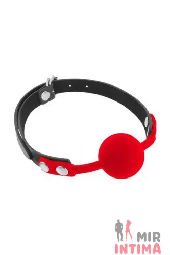Кляп с силиконовым шариком Fetish Tentation Silicone Gag Ball