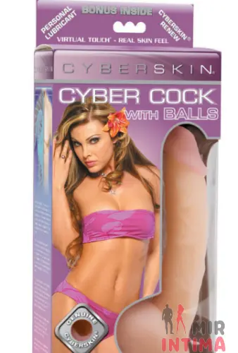 Фаллоимитатор Cyberskin Cock, 18Х4 см