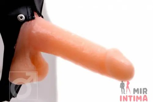 Страпон Jelly Dong, 17х4 см