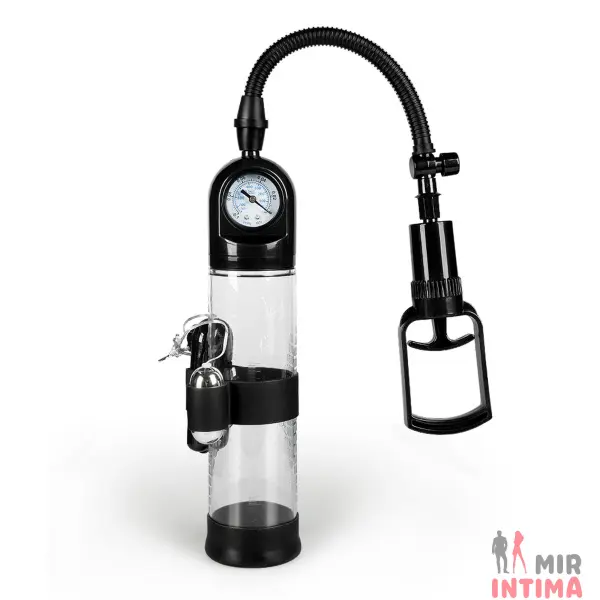 Вакуумная помпа с вибрацией и тонометром Powerpump MASTER Vibrating - 9 Вакуумная помпа с вибрацией и тонометром Powerpump MASTER Vibrating - 9