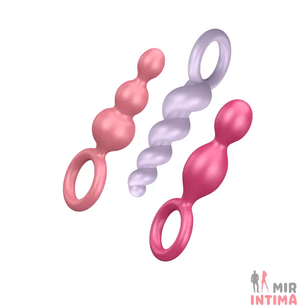 Набор анальных пробок от Satisfyer, 3 шт. - 1