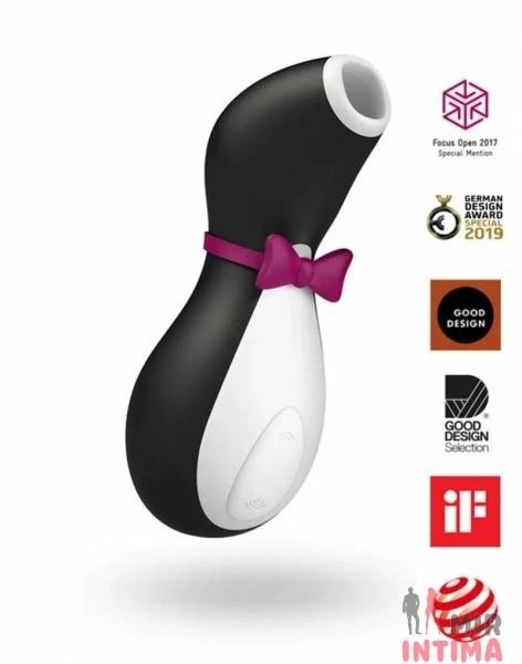 Вакуумный-женский-вибратор-Satisfyer Pro Penguin Next Generation - вакуумный стимулятор клитора, Пингвин. - 1