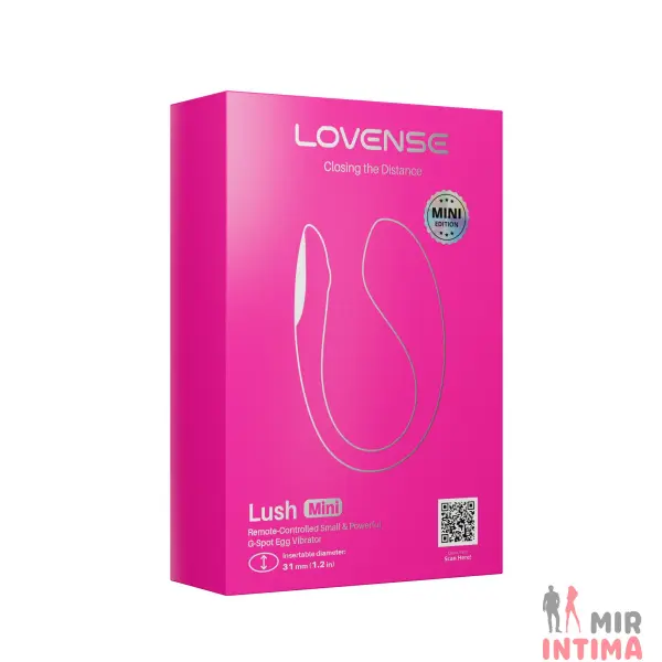 Мини смарт-виброяйцо Lovense Lush Mini, 7 режимов - 7