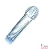 Ребристая удлиняющая насадка-презерватив Penis Sleeve - 3 Ребристая удлиняющая насадка-презерватив Penis Sleeve - 3