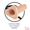 Насадка для удлинения пениса Silicone Hollow Extension 10", 25х6 см - 2 Насадка для удлинения пениса Silicone Hollow Extension 10", 25х6 см - 2