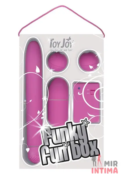 Вибратор, вибропуля и вагинальные шарики Funky Box - 4 Вибратор, вибропуля и вагинальные шарики Funky Box - 4
