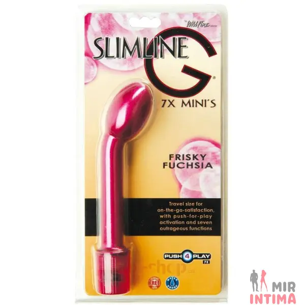 Женский-вибратор-точки-G-Вибратор Slimline G, 7xMinis, 17x3,5 см - 1