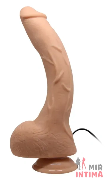 Реалистичный-женский-вибратор-Вибратор на присоске Penis Vibration, 27Х5 см - 5