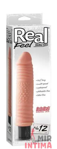 Реалистичный-женский-вибратор-Вибратор Real Feel №12, 22x5,5 см