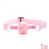 Розовый пластиковый кляп от Toyz4Lovers