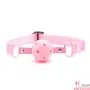Розовый пластиковый кляп от Toyz4Lovers