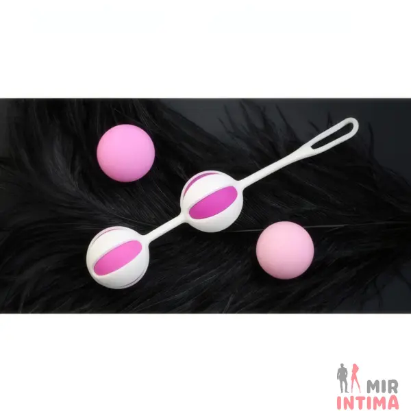 Шарики для тренировки интимных мышц Geisha Balls 2 - Gvibe (Англия) - 3