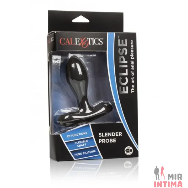 CalExotics Eclipse Slender Probe силиконовая анальная пробка. - 6