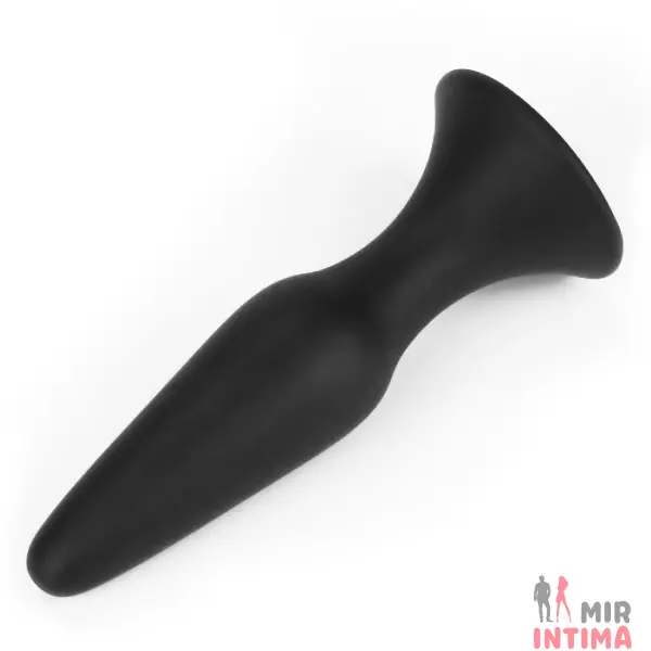 Анальная пробка LURE ME Silicone, размер S, 11,5х2,7см - 5