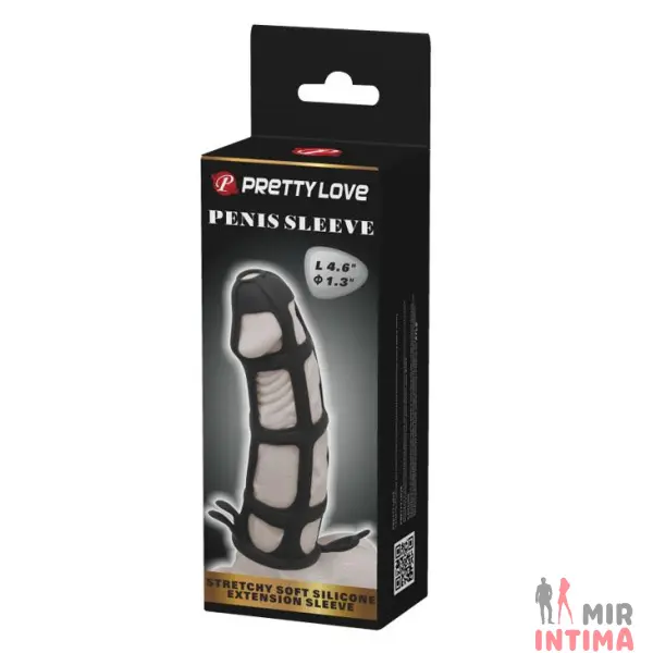 Стимулирующая ажурная насадка Penis Sleeve - 1 Стимулирующая ажурная насадка Penis Sleeve - 1