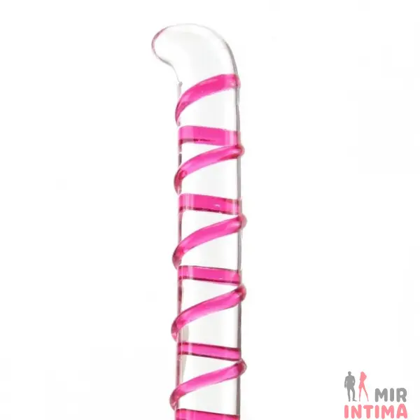 Женский-вибратор-точки-G-Вибратор 10 function glass G-spot ICICLES N 4, 15 x 2 см - 3