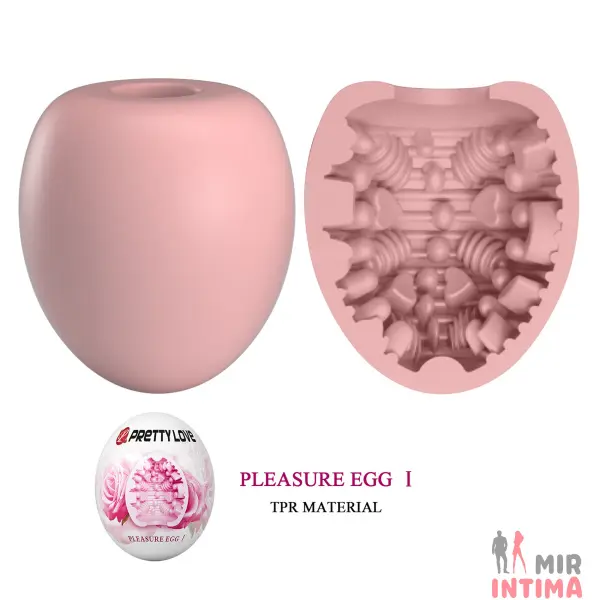 Мастурбатор Pretty Love Pleasure Egg I, эластичный Мастурбатор Pretty Love Pleasure Egg I, эластичный