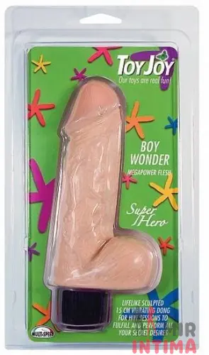 TOY9547-Реалистичный-женский-вибратор Реалистичный-женский-вибратор-Вибратор Super Hero, 16X4 см