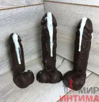 Шоколадный пенис, размер L