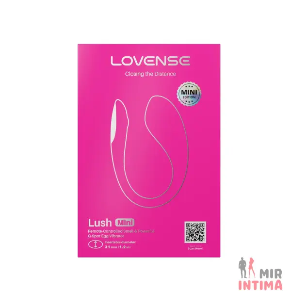Мини смарт-виброяйцо Lovense Lush Mini, 7 режимов - 8