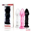 Стеклянный стимулятор Glass Romance Black 11,9х3,5 см - 1 Стеклянный стимулятор Glass Romance Black 11,9х3,5 см - 1