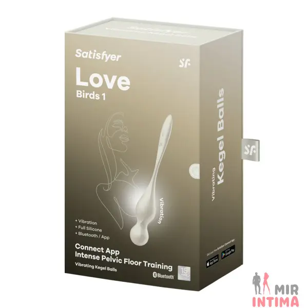 Вагинальные виброшарики Satisfyer Love Birds 1  - 6