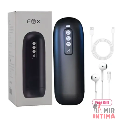 Автоматический мастурбатор с вибрацией и функцией всасывания Foxshow, 21,5 см Автоматический мастурбатор с вибрацией и функцией всасывания Foxshow, 21,5 см