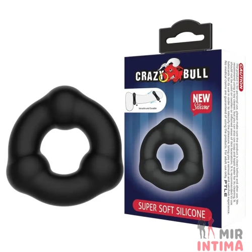 Эрекционное кольцо Crazy Bull SUPER SOFT TRIANGLE