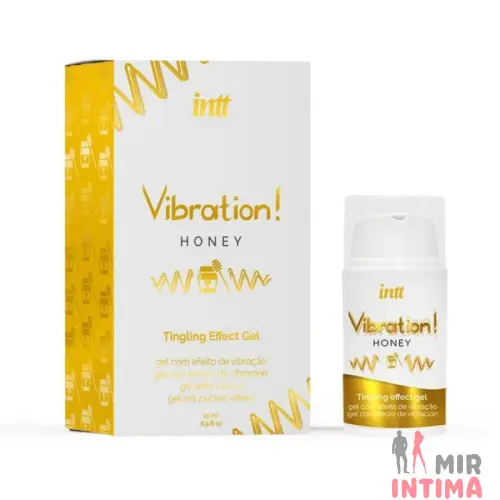 Жидкий вибратор Intt Vibration Honey, густой гель, очень вкусный, действует до 30 мин,15 мл Жидкий вибратор Intt Vibration Honey, густой гель, очень вкусный, действует до 30 мин,15 мл