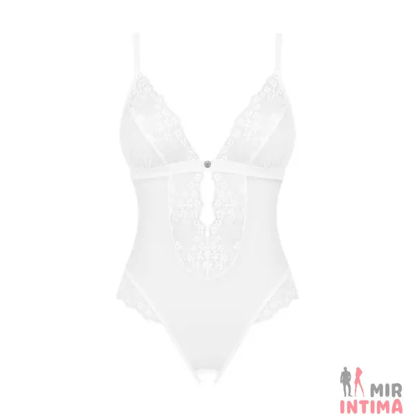 Эротическое полупрозрачное боди Obsessive Heavenlly crotchless teddy, с доступом - 2 Эротическое полупрозрачное боди Obsessive Heavenlly crotchless teddy, с доступом - 2