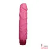 Гелевый-и-силиконовый-женский-вибратор-Вибратор Fine Young Man Pink, 14x3 см - 1
