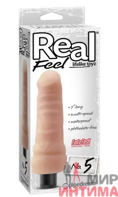 Вибратор Real Feel №5, 17X4,5 см