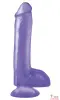 Фаллоимитатор Basix 8 Inch New, 20X5 см - 1 Фаллоимитатор Basix 8 Inch New, 20X5 см - 1