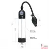 Вакуумная помпа Men Powerup со стрелочным манометром и ручной «грушей» - 4