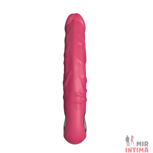 Реалистичный-женский-вибратор-Реалистичный силиконовый массажер Vibrator PINK, водонепроницаемый. - 3