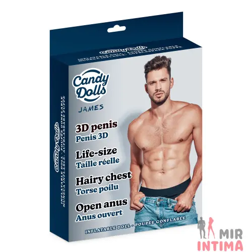 Надувная секс кукла Candy Dolls James 