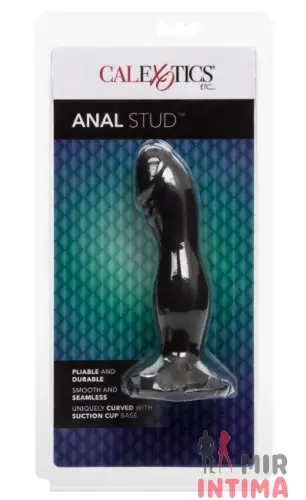 Фаллоимитатор черный Anal Stud Black, 14х4,5 см