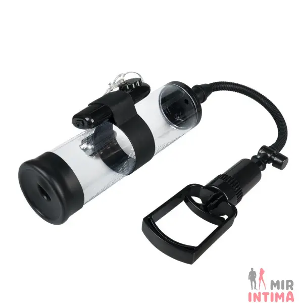 Вакуумная помпа с вибрацией для мужчин Powerpump MAX Vibrating - Black&Clear - 5 Вакуумная помпа с вибрацией для мужчин Powerpump MAX Vibrating - Black&Clear - 5