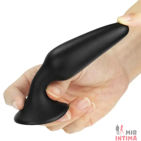 Анальная пробка LURE ME Silicone, размер S, 11,5х2,7см - 6
