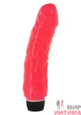 Вібратор Jelly Glitter Pink Realistic, 20,5 x 5,0 sm