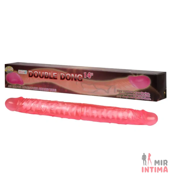 Фаллоимитатор "Double Dong" двойной, 36х4,3см - 1