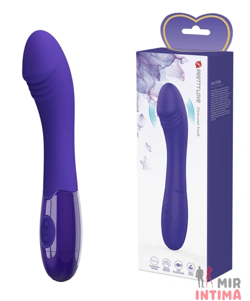MIBI-014812L-Компьютерный-(Rabbit)-женский-вибратор Компьютерный-(Rabbit)-женский-вибратор-Вибратор Pretty Love ELEMENTAL для точки G, 30 режимов