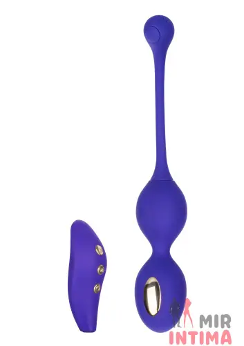 CalExotics E-stim "Dual Kegel Exerciser" - вагинальные шарики с электростимуляцией. CalExotics E-stim "Dual Kegel Exerciser" - вагинальные шарики с электростимуляцией.