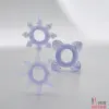 Кольца для эрекции Tickle C-rings Purple - 1