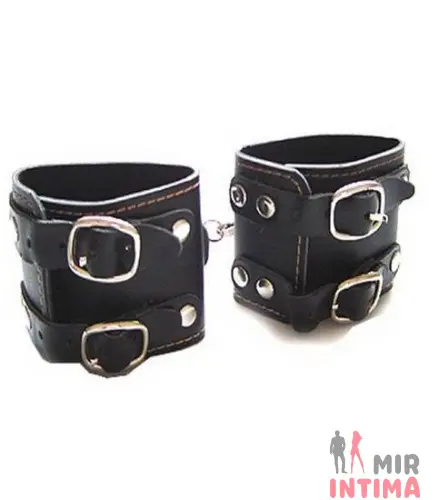 Наручники с двойным ремешком Wrist Cuffs Наручники с двойным ремешком Wrist Cuffs