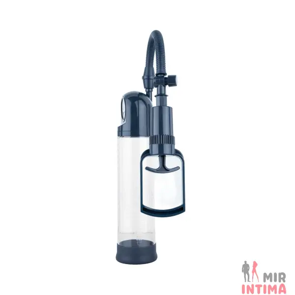 Вакуумная помпа для пениса Boners Penispump With Pressure Gauge - 5