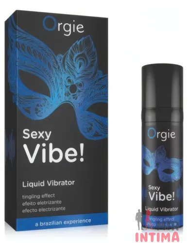 Жидкий вибратор от Orgie Sexy Vibe, 15 мл Жидкий вибратор от Orgie Sexy Vibe, 15 мл