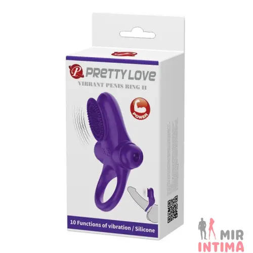 Эрекционное кольцо Pretty Love Vibrant penis ring II