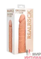 Удлиняющая насадка-презерватив RealRock EXTENDER
