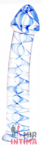 Стимулятор Spiraled Ice GSpot Teaser Dildo, 17,8х3 см